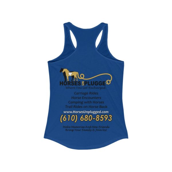 My Horse Is My Super Power - Women's Ideal Racerback Tank - Image 6