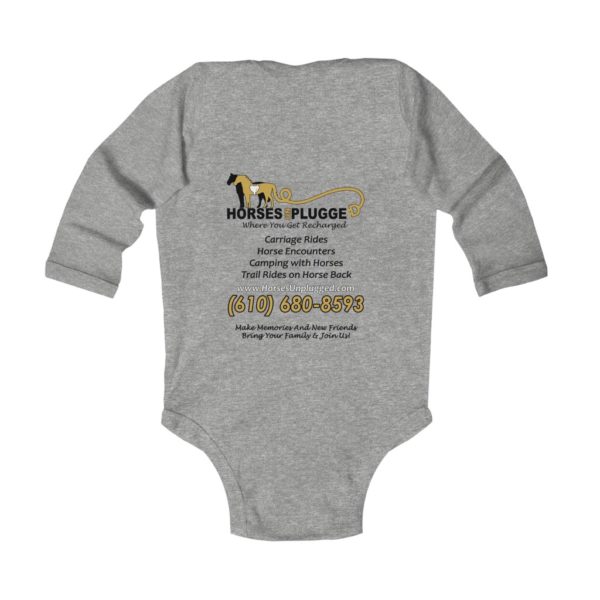 Camping - Infant Long Sleeve Onsie  (NB - 18M) - Image 2