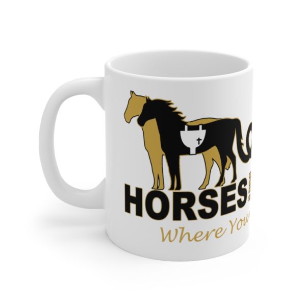 Horses Unplugged Logo Where You Get Recharged - Mug 11oz