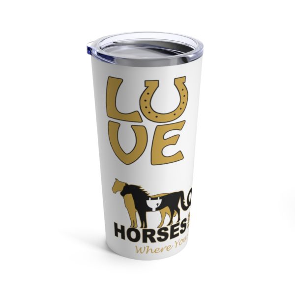 Love Square w Full Logo - Tumbler 20oz