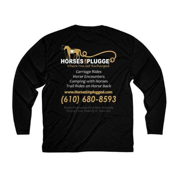 Horseback Riding Matters - Long Sleeve T-Shirt  (Moisture Absorbing) - Image 4