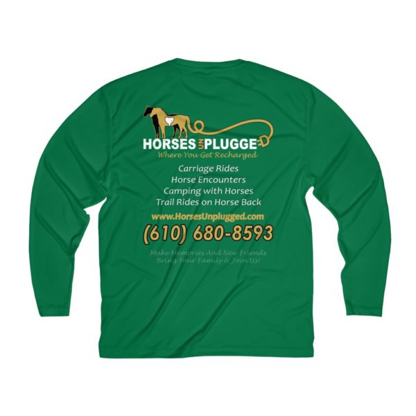 We Went Camping, I went Riding, He went Fishing - Long Sleeve T-Shirt  (Moisture Absorbing) - Image 6