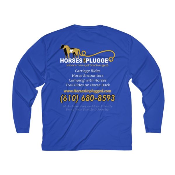 We Went Camping, I went Riding, He went Fishing - Long Sleeve T-Shirt  (Moisture Absorbing) - Image 8