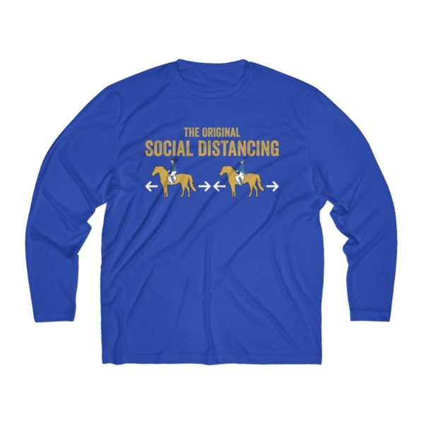 The Original Social Distancing - Long Sleeve T-Shirt  (Moisture Absorbing) - Image 7