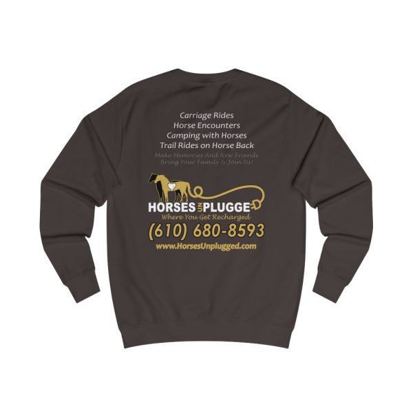 We went Camping, I went Riding, He went Fishing - Dark Sweatshirt - Image 4