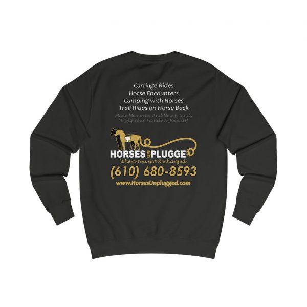 We went Camping, I went Riding, He went Fishing - Dark Sweatshirt - Image 2