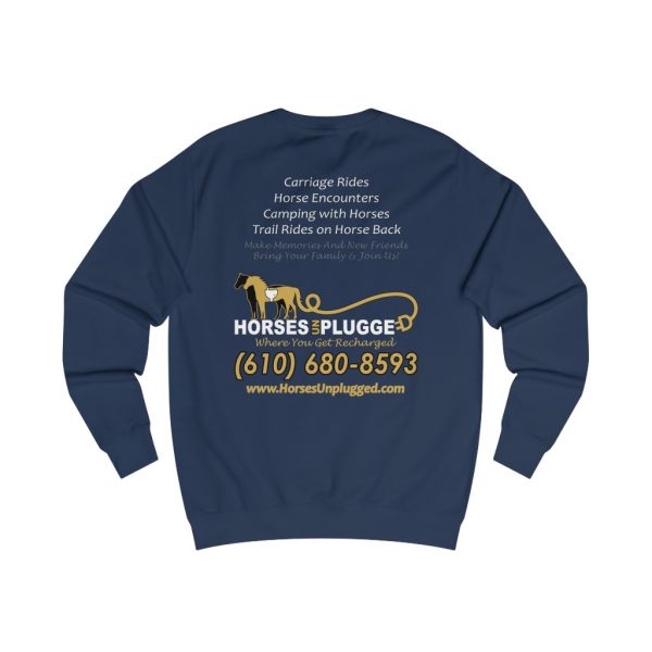 We went Camping, I went Riding, He went Fishing - Dark Sweatshirt - Image 6